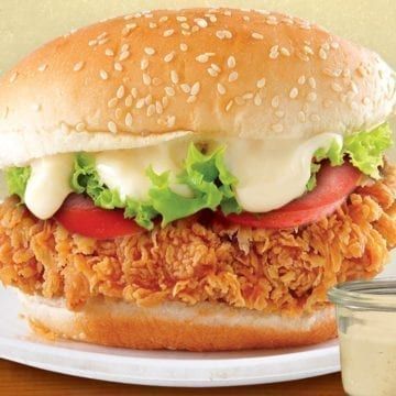 Hamburguesa de Pollo Crispy